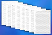 Basic strokes of lowercase letters, a Stationery Template by Good Worksheets (Thumbnail 2 of 3)