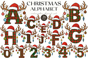 Watercolor Christmas Alphabet, an Illustration by OK Design (Thumbnail 2 of 7)