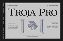 GC Troja Pro - Classic Retro Serif