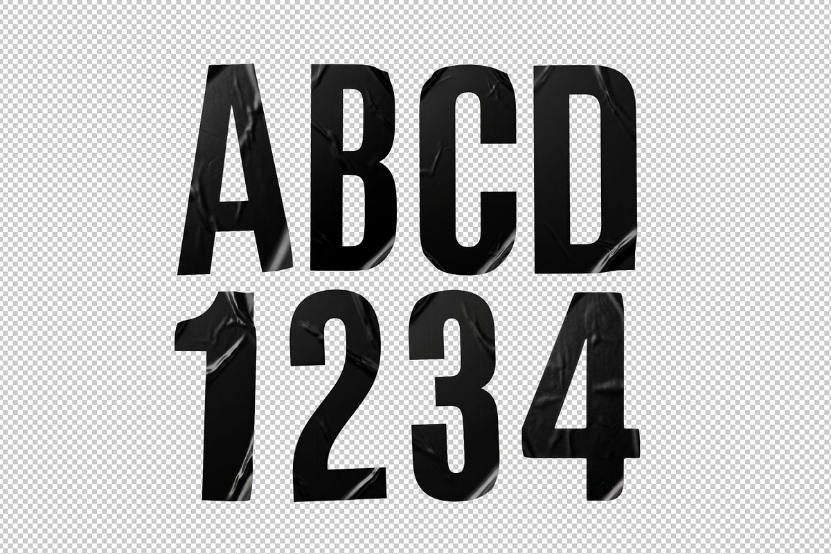 Noir Sticker Font, a Sans Serif Font by Handmadefont (Photo 14 of 15)