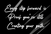 Glamour Palace - Brush Script Font, a Script Font by Fikryal Studio (Thumbnail 12 of 13)