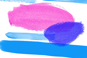 12 Water Colour Brushes Photoshop