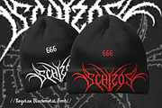 Regolax | Black Metal Font, a Blackletter Font by Denustudios (Thumbnail 8 of 12)