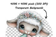 Festive Easter Kids Tshirt Clipart, an Illustration by one-touch (Thumbnail 5 of 15)