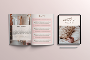 Canva Client Welcome Packet Template