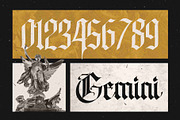 The celestial - Blackletter Font, a Blackletter Font by Vampstudio (Thumbnail 11 of 13)