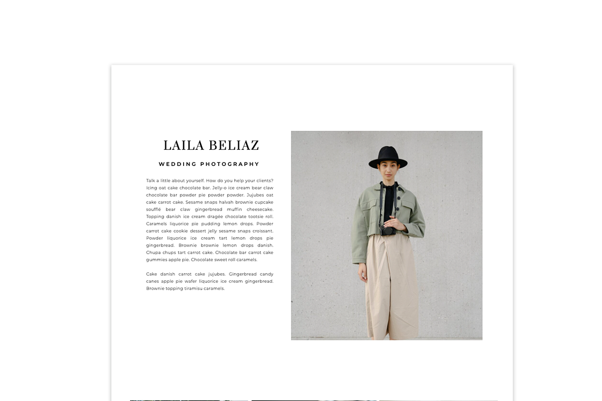 Showit Template for Photographers, a Templates & Theme by Taaenoelle + Co (Photo 3 of 3)