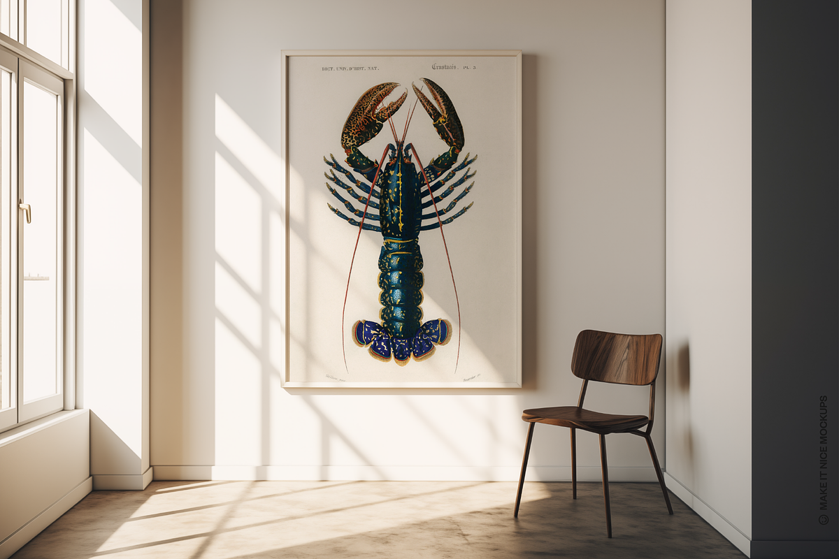 The Gallery Scene Frame Mockup, a Poster Template by makeitnicemockups (Photo 9 of 10)