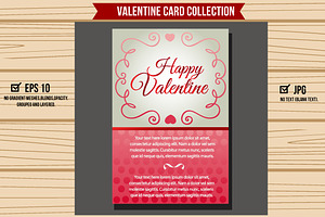 Six Valentine Card