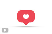 ANIMATEDVideo - Heart Icon Animation, an Icon by BranderDesigns (Thumbnail 2 of 2)