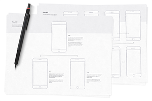 Mobile Wireframe Kit