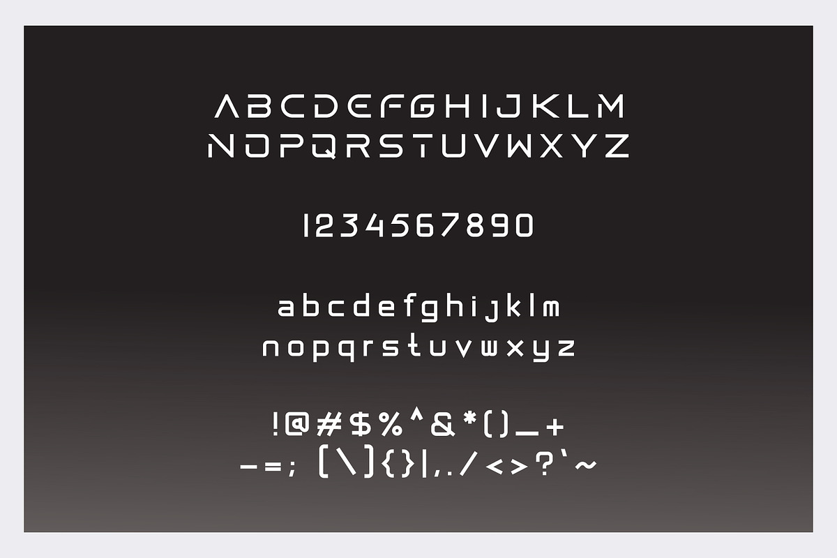 Gyande font modern, a Sans Serif Font by gagego (Photo 3 of 3)