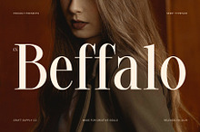 CS Beffalo – Elegant Serif Font