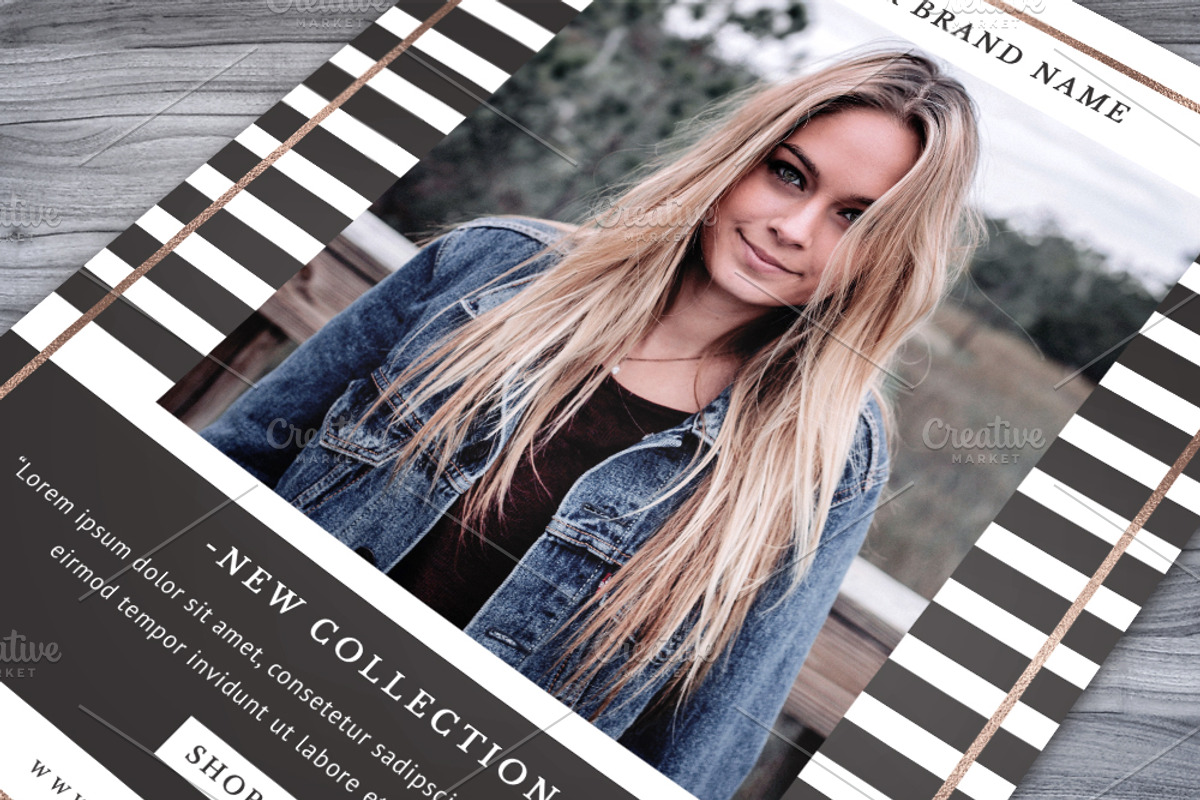 Fashion Flyer Template, a Flyer Template by NM-Design-Studio (Photo 2 of 4)