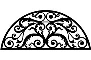 Ornamental Floral Arch Engraving, a Decorative Illustration by Designer_Momina (Thumbnail 2 of 21)