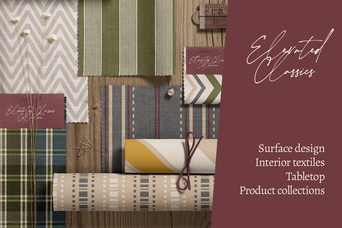 Classic Geometric Seamless Patterns, a Pattern Graphic by Svetlana Lerie (Photo 9 of 12)