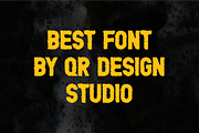Stamp Brushed Font, a Sans Serif Font by QR Design Studio (Thumbnail 3 of 6)