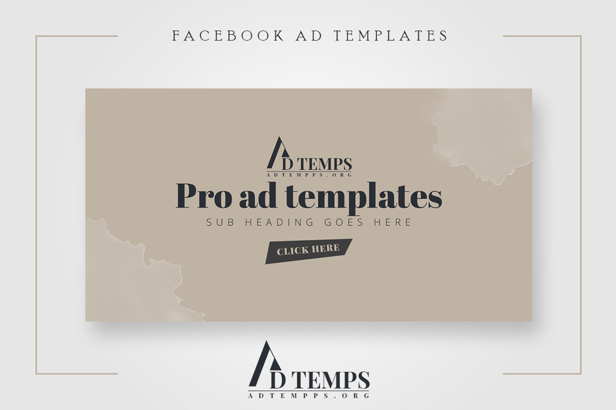 Facebook Ad Template Pack 01, a Social Media Template by pmvch (Photo 2 of 10)