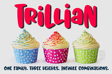 Trillian: 1 fun font, 3 heights!
