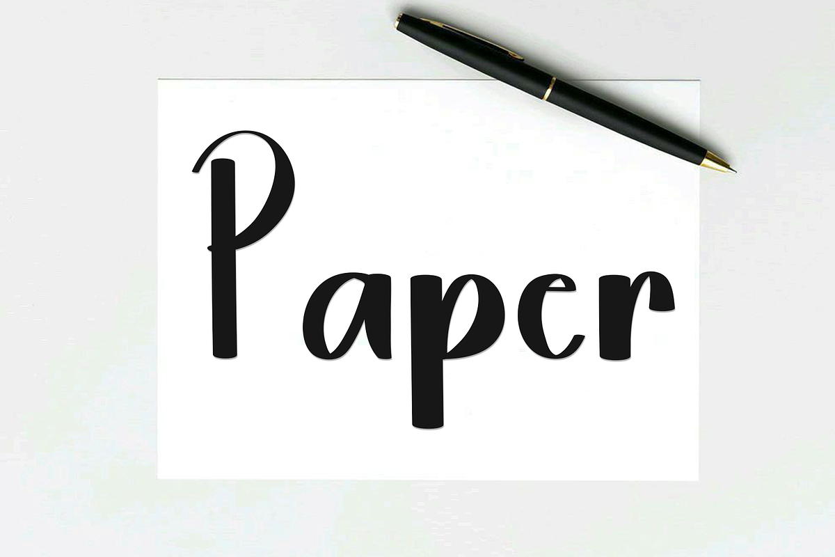 Vintage Handmade, a Handwritten Font by FreshTypeINK (Photo 2 of 8)