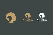 Afro Hair Logo, a Branding & Logo Template by emotions76 (Thumbnail 2 of 3)