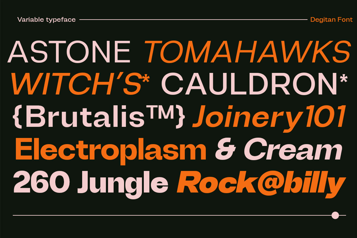 Degitan, a Sans Serif Font by Propertype (Photo 9 of 10)