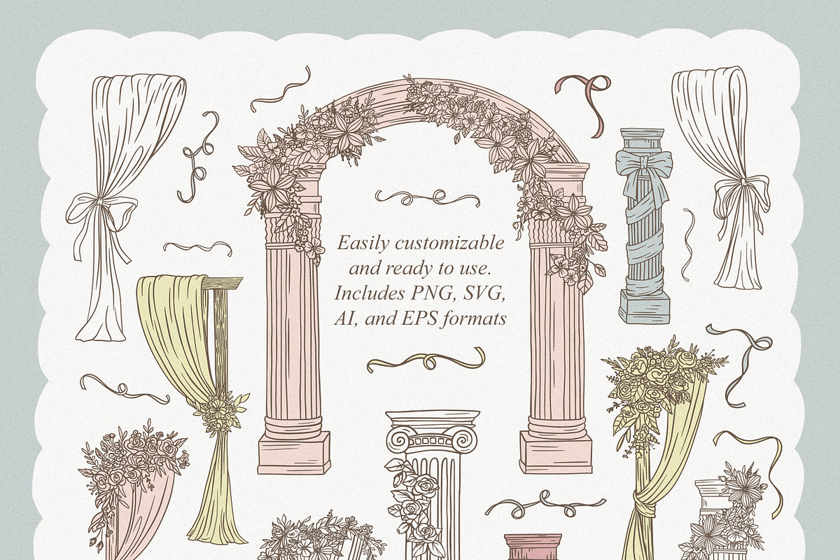Lovely Moments – Elegant Wedding Art, an Object Graphic by AnMark (Photo 16 of 21)