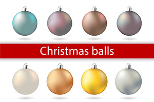 Christmas Balls Vector Objects, an Object Graphic by Plaid4You