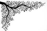 50 Tree Branch Corner Silhouette, a Decorative Illustration by Amazin_art (Thumbnail 8 of 25)