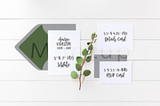 Wedding Suite Mockup - Manzanita S4, a Print Template by ILLONA GRAPHICS (Thumbnail 4 of 5)