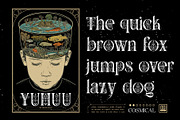 Siren cosmic Typeface, a Serif Font by alit design (Thumbnail 5 of 20)