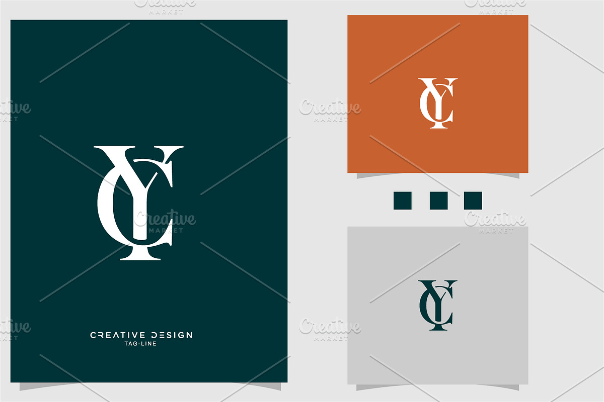 Alphabet Letters Icon Logo CY or YC, a Graphic by art_creater (Photo 1 of 2)