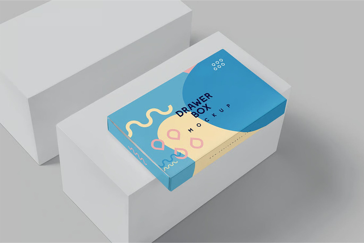 Drawer Box Mockups, a Packaging Mockup by megostudi0 (Photo 7 of 8)