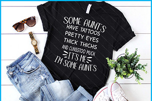 Some Aunts Cuss Too Much SVG, an Object Graphic by Creativeusart
