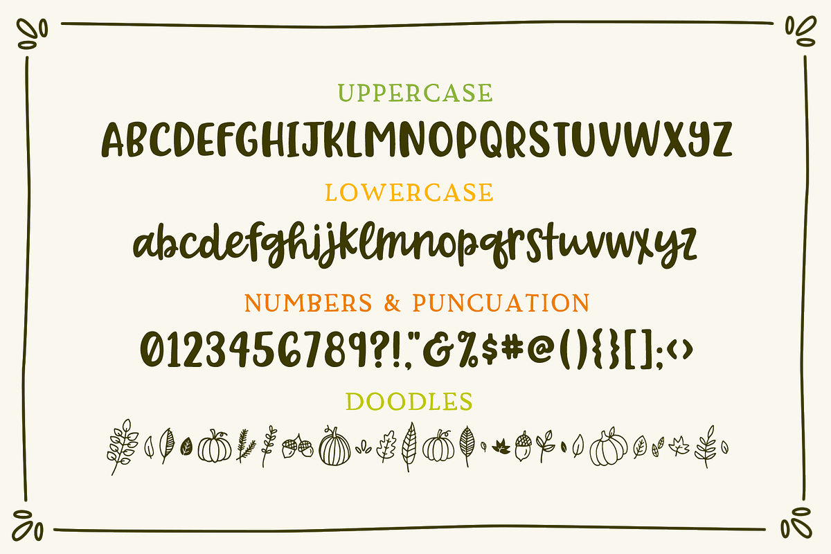 Forever Grateful Font & Doodles preview 6