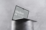 Realistic MacBook Air Mockup PSD, a Mac Mockup by Feel This (Thumbnail 2 of 2)