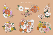 Groovy Meadow floral collection, a Pattern Graphic by solmariart (Thumbnail 7 of 10)
