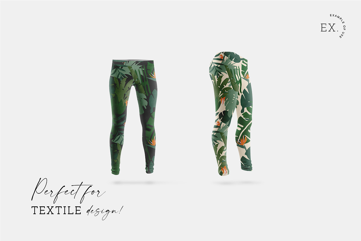 TROPICAL FOREST JUNGLE LEAVES, an Illustration by All This Concept (Photo 9 of 10)