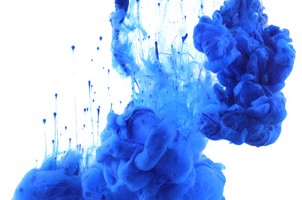Acrylic colors and ink in water., a Background Photo by Liliia Rudchenko