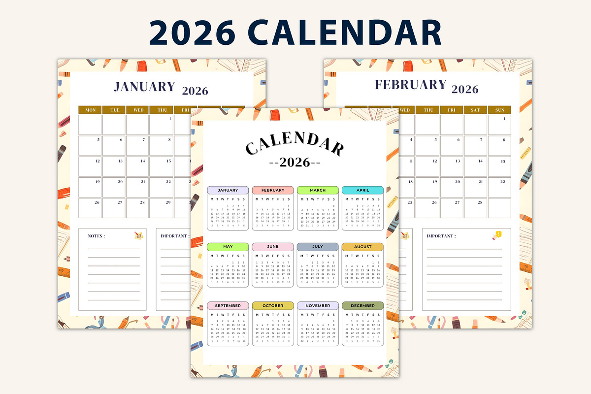 2026 Student Organizer for Children preview 2