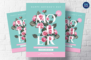 Mother's Day Template, a Print Template by Rome B Creation