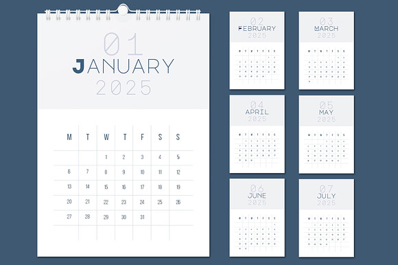 Calendar 2025 Layout preview 6