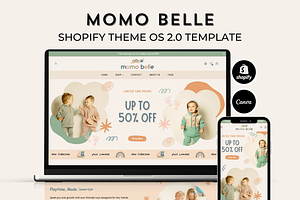 Momo Shopify Theme, Kids & Baby Shop, a Templates & Theme by Elite Luster