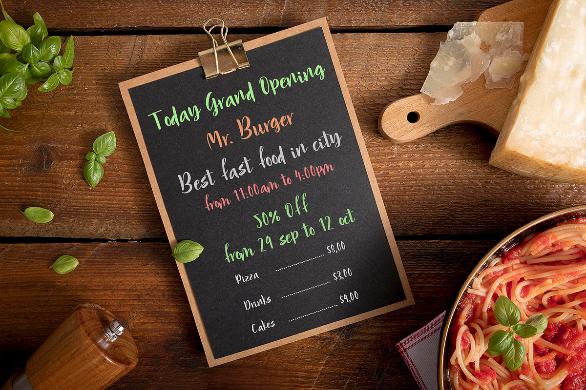 Premium Fonts Collection, a Handwritten Font by OWPictures (Photo 3 of 5)