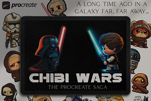 Procreate Chibi Wars