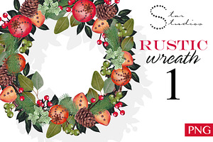 Rustic Wreath 1