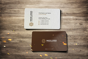 parquet business card