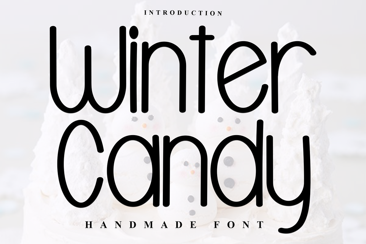 Winter Candy, a Sans Serif Font by FreshTypeINK (Photo 1 of 8)