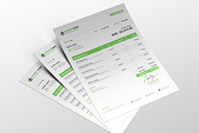 Invoice Template, a Print Template by alimran24 (Thumbnail 5 of 11)