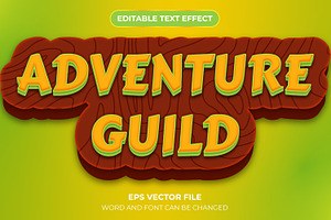 Adventure Guild Text Effect